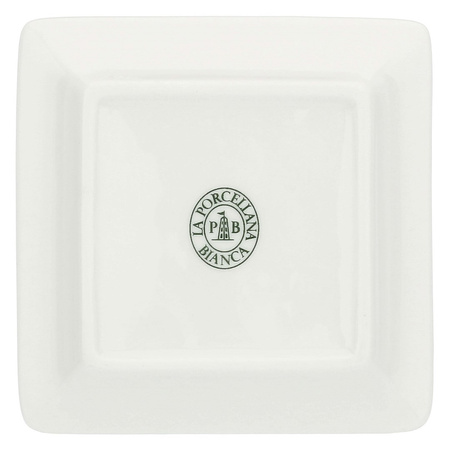 LA PORCELLANA BIANCA ADORATO Talerzyk kwadratowy 10 cm, Wzór P