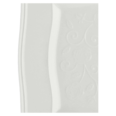 LA PORCELLANA BIANCA FLORENTINA Zestaw 6 talerzy kwadratowych 20 cm