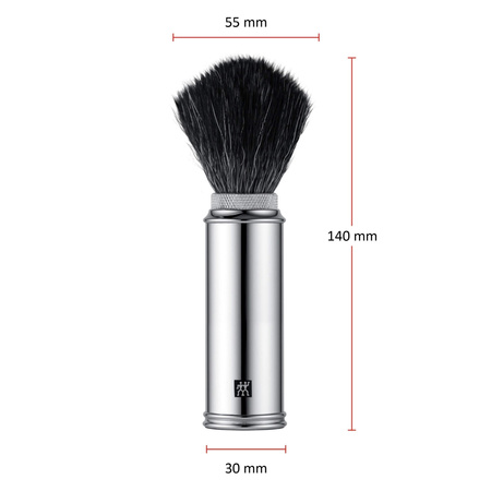 ZWILLING CLASSIC Podróżny pędzel do golenia 14 cm