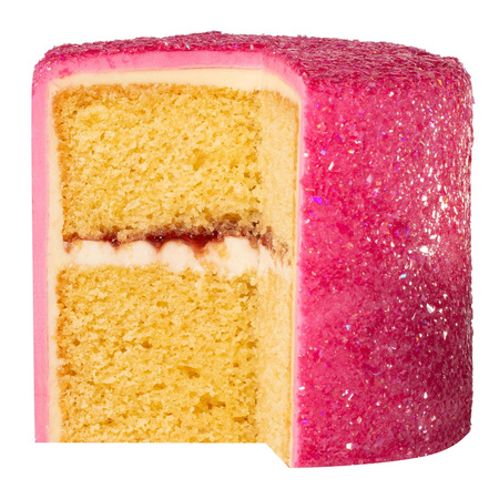 PME Jadalny opalizujący brokat 3 g Różowy