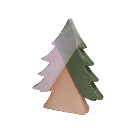 RITUALI DOMESTICI STRATOSTRATEGICO Zestaw 2 ozdób świątecznych choinka 18 x 5 x 22.5 cm