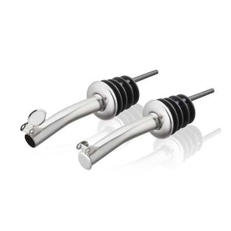 GEFU BECURO Zestaw 2 wylewek do butelek