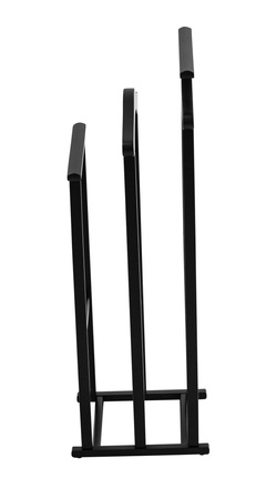 ARREDAMENTI MAXI Stojak na koszule i garnitur - 102 x 35 cm, Czarny