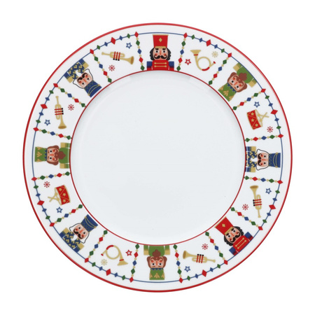 ROSE&TULIPANI THE CHRISTMAS BAND Talerz obiadowy 25 cm