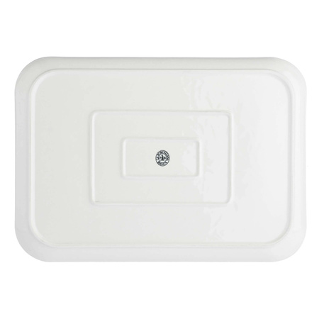 LA PORCELLANA BIANCA BOSCO Taca do serwowania 34.5 x 25 cm