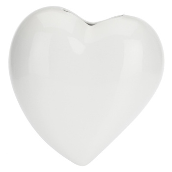 LA PORCELLANA BIANCA LEOPOLDINA Nawilżacz powietrza serce 18 cm