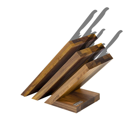 ARTELEGNO VENEZIA 3-elementowy blok magnetyczny z drewna orzechowego