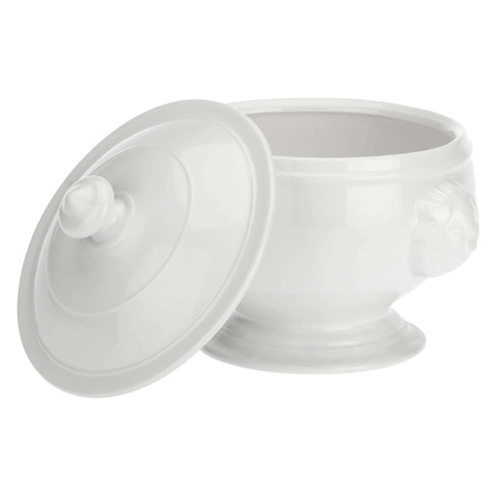 LA PORCELLANA BIANCA CHIMERA Waza do zupy z pokrywką Lew 3 ltr