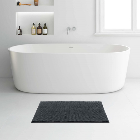 RAYEN Dywanik łazienkowy szary