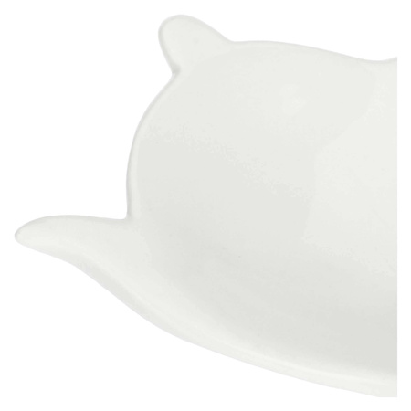 LA PORCELLANA BIANCA CONVIVIO Talerzyk na torebkę od herbaty 11 x 8.5 cm