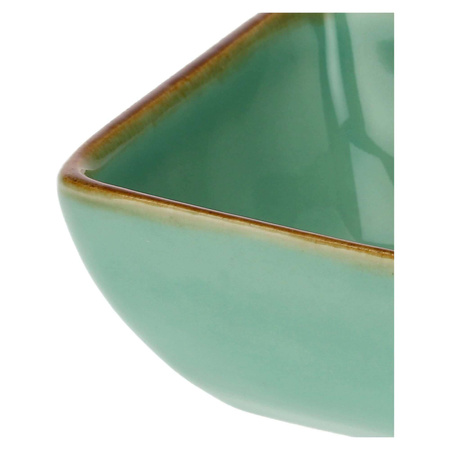 ROSE&TULIPANI CONCERTO VERDE ACQUA Zestaw 6 kwadratowych miseczek 8 cm