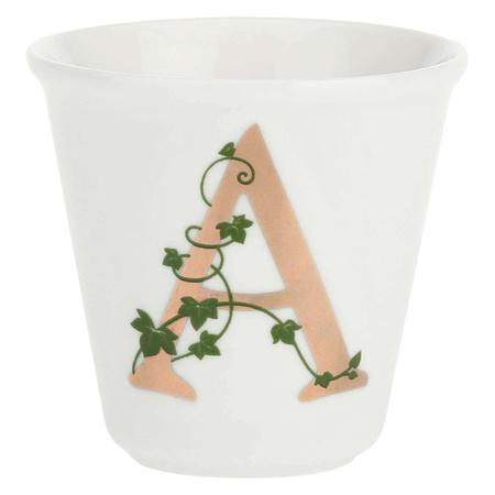 LA PORCELLANA BIANCA UNICO Filiżanka z łyżeczką 75 ml, Wzór A