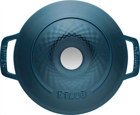 STAUB SPECIAL COCOTTE Garnek żeliwny okrągły 2.3 ltr, morski