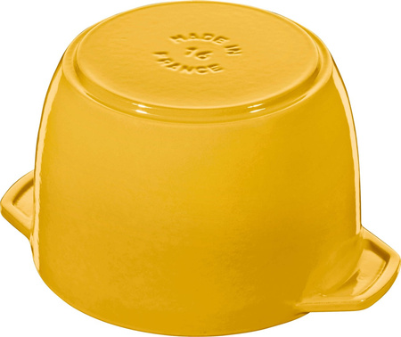 STAUB LA COCOTTE Mały garnek okrągły 16 cm, cytrynowy