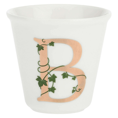 LA PORCELLANA BIANCA UNICO Filiżanka z łyżeczką 75 ml, Wzór B