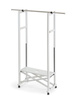 ARREDAMENTI ELIOS Stojak na ubrania - 37 x 78 cm, Biały