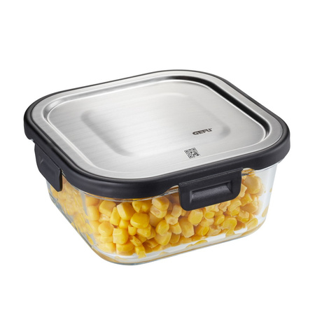 GEFU MILO Pojemnik na żywność kwadratowy 800 ml