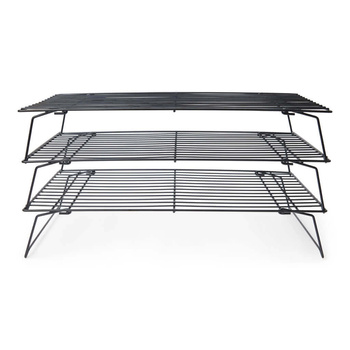 PATISSE Zestaw 3 kratek do studzenia ciasta 40 x 25 cm