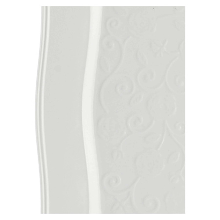 LA PORCELLANA BIANCA FLORENTINA Zestaw 6 talerzy kwadratowych 26.5 cm