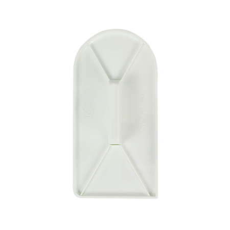 PME Packa do wygładzania lukru i masy 17 x 8 cm biały