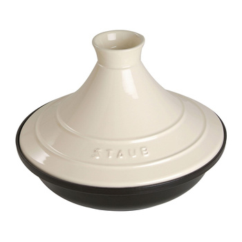 STAUB Naczynie do tajine 28 cm, beżowo-czarny