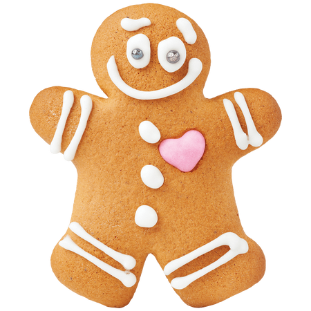 PME Zestaw 2 metalowych foremek piernikowy ludzik