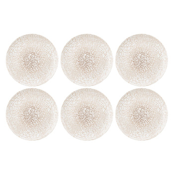 SELTMANN LIBERTY KRAKELEE Zestaw 6 talerzy do sałatek 22.5 cm