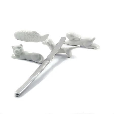 LA PORCELLANA BIANCA FATTORIA Zestaw 6 podstawek na sztućce kot