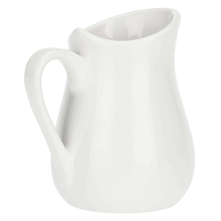 LA PORCELLANA BIANCA CORTE Kremówka z uchwytem 125 ml