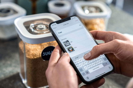 ZWILLING FRESH & SAVE CUBE Zestaw pojemników plastikowych M - szary