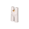 RITUALI DOMESTICI GLINFLUENCER Nowoczesny wazon ceramiczny H 9.5 x 5 x 16 cm