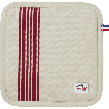 STAUB Rączki materiałowe 21 cm, czerwone