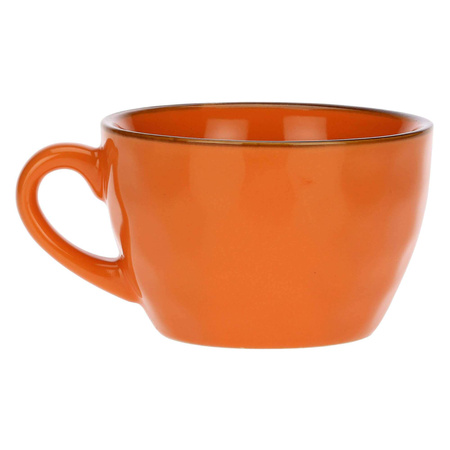 ROSE&TULIPANI CONCERTO ARANCIONE Zestaw 4 kubków śniadaniowych 420 ml