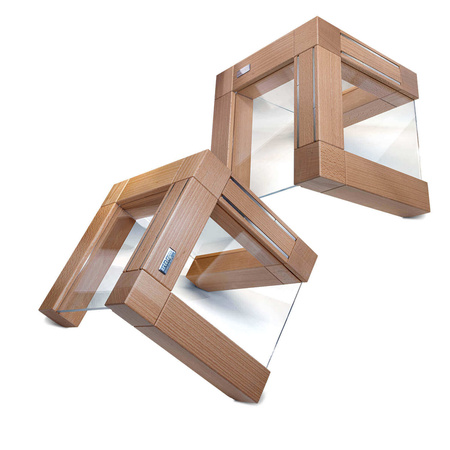 ARTELEGNO GRAND PRIX Magnetyczny blok na noże z drewna bukowego