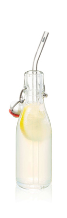 GEFU FUTURE Zestaw 4 szklanych słomek 23 cm