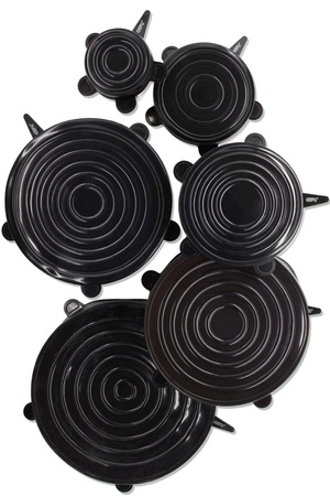 GEFU FLEXIFRESH Zestaw 6 pokryw silikonowych