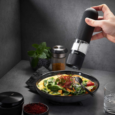 GEFU SPEZIA Młynek elektryczny do soli i pieprzu