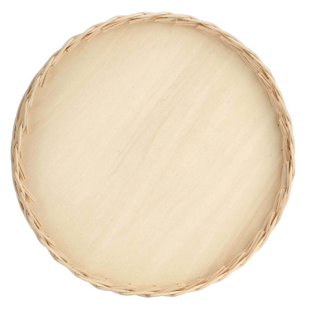 LA PORCELLANA BIANCA MIDOLLINO Wiklinowy kosz na naczynie do tarty 32 cm