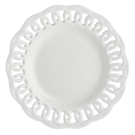LA PORCELLANA BIANCA FIRENZE Rzeźbiony talerz 10 cm