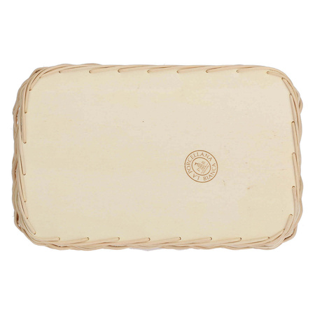 LA PORCELLANA BIANCA MIDOLLINO Wiklinowy kosz na naczynie do zapiekania 31 cm