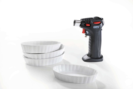 GEFU CARMELLO 5-częściowy zestaw do creme brulée