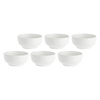 LA PORCELLANA BIANCA ESSENZIALE Zestaw 6 misek do owoców 13 cm