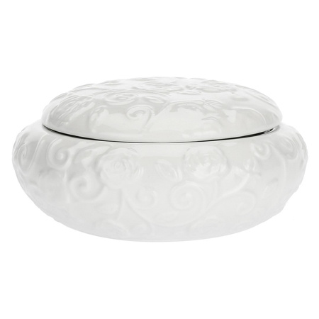 LA PORCELLANA BIANCA FLORENTINA Pojemnik z pokrywką 10 cm