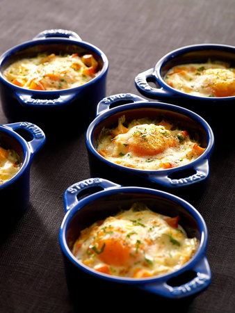 STAUB GIFT GIVING Mini cocotte okrągły 200 ml, niebieski