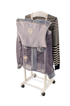 ARREDAMENTI TRENDY Wieszak do sypialni - 105 x 44 cm, biały