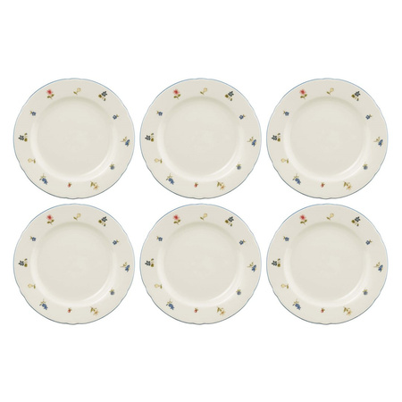 SELTMANN MARIE-LUISE STREUBLUME Zestaw 6 talerzy do sałatek 20 cm