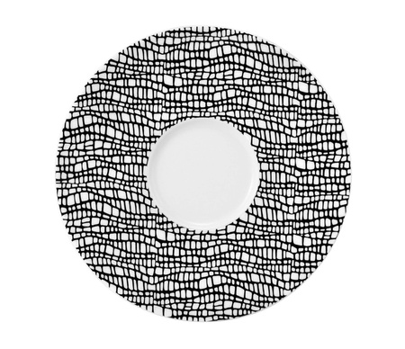 SELTMANN LIFE FASHION GLAMOROUS BLACK Zestaw 6 spodków 16.5 cm