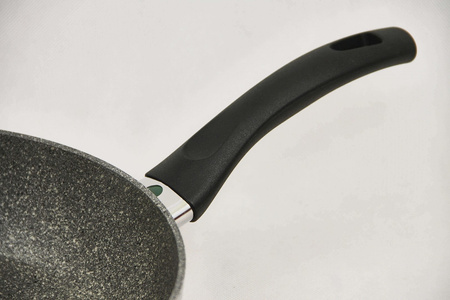BALLARINI FERRARA Głęboka patelnia granitowa indukcyjna 24 cm