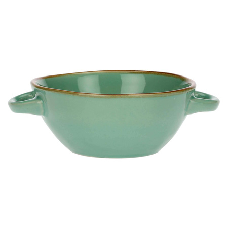 ROSE&TULIPANI CONCERTO VERDE ACQUA Zestaw 4 misek do zupy 2H 600 ml