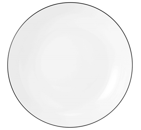 SELTMANN LIDO BLACK LINE Zestaw 6 talerzy do zupy 21 cm